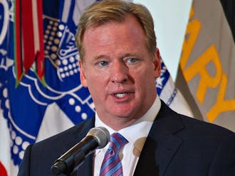 NFL commissioner Roger Goodell has been criticized for how he is handling the league’s head injuries and domestic violence issues.&nbsp;
