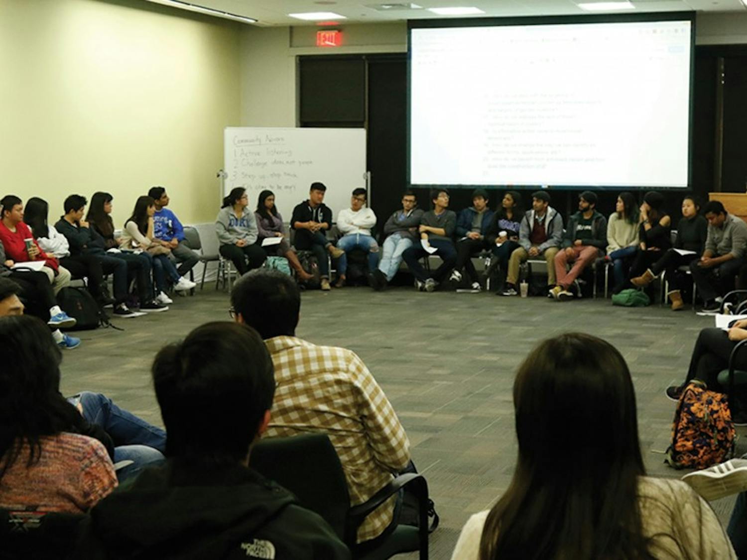 Members of the Asian community at Duke discussed issues ranging from&nbsp;the portrayal of Asians in the media to generational divides.