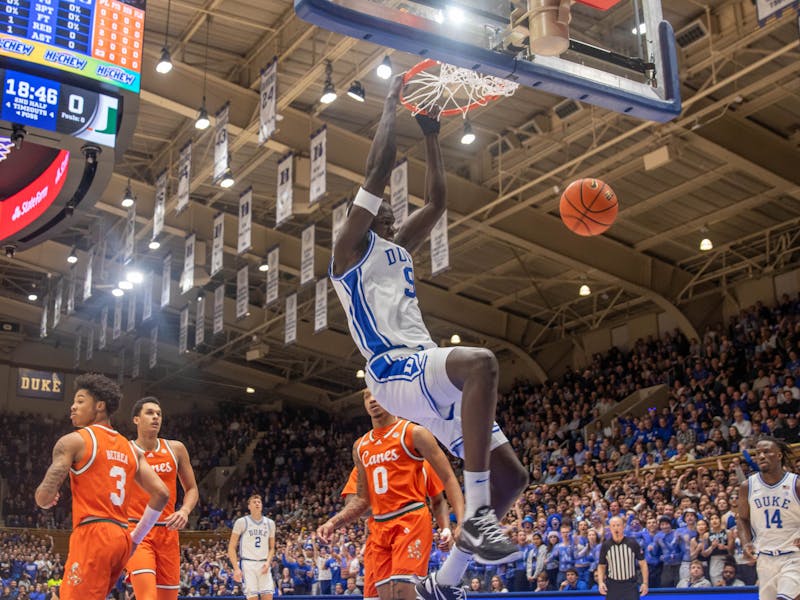Duke men's basketball 2024-25 player review: Khaman Maluach - The Duke ...