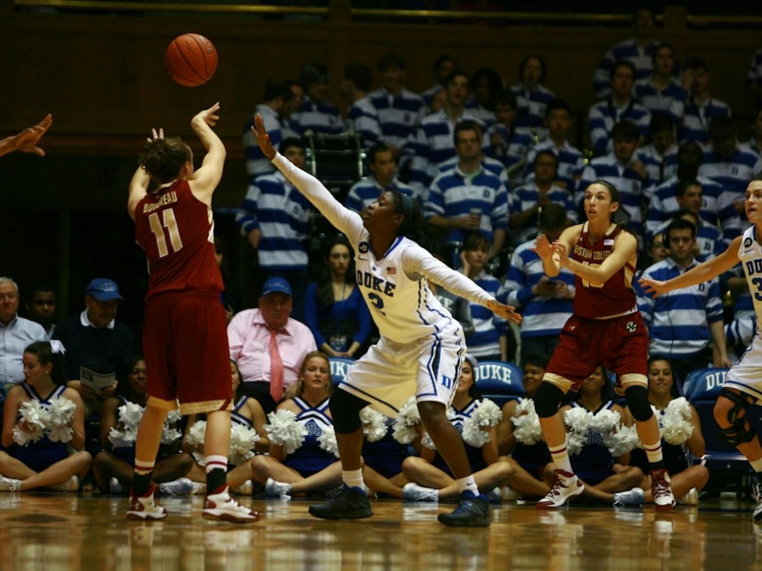 The Blue Devils have concentrated on their ball pressure as they prepare for an ACC road contest against Virginia Tech.