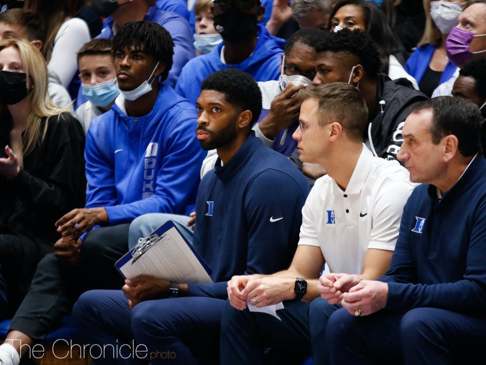 Amile Jefferson will be stepping into a new role as assistant coach.