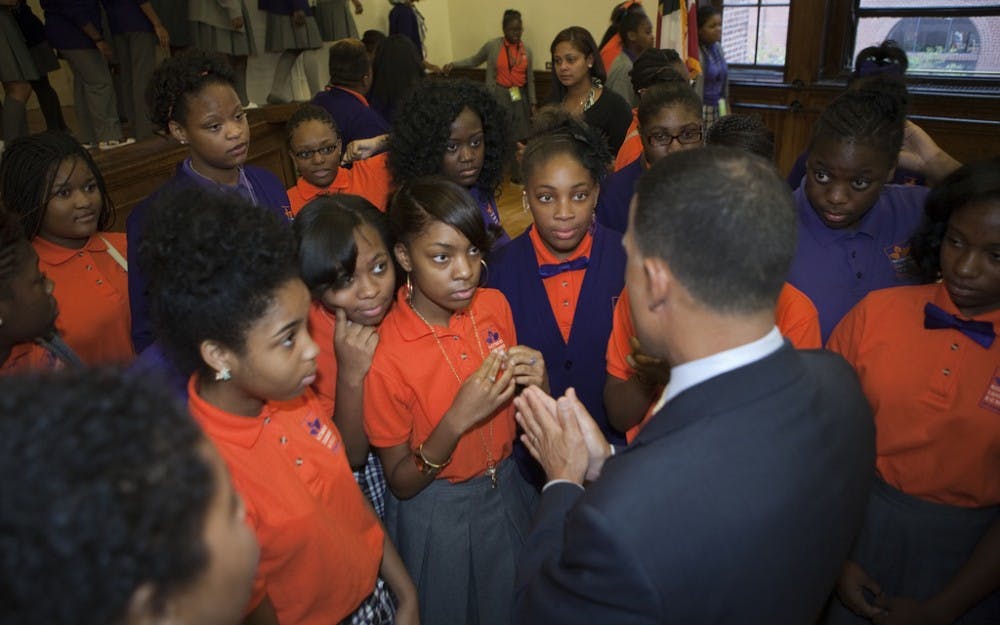 <p>The Baltimore Young Women's Leadership School and its step team were the center of the 2016 documentary "Step."</p>