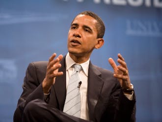 Former U.S. President Barack Obama may be one of the celebrities visiting Cameron Indoor for Wednesday's Duke-North Carolina game.