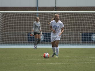 Junior Rebecca Quinn returned from an ankle injury Sunday in Chapel Hill and played 35 minutes in Duke's 4-0 win against Weber State.