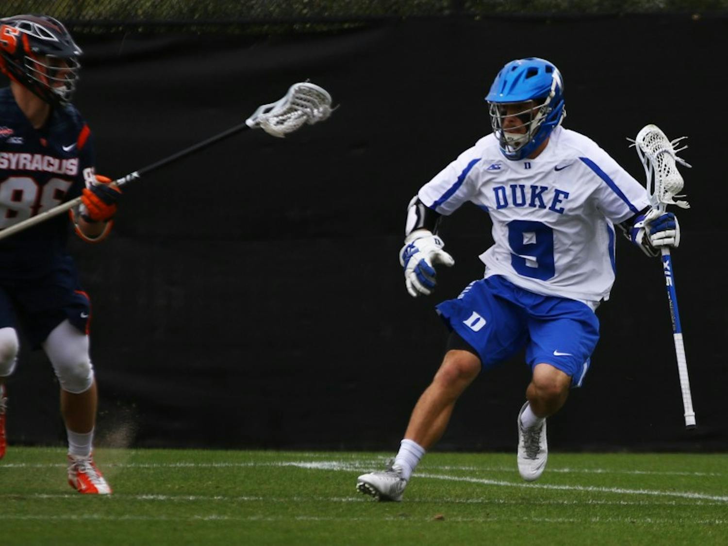 Senior Case Matheis has recorded 20 goals and 21 assists this season for the Blue Devils, who face a crucial test Sunday at Virginia.&nbsp;