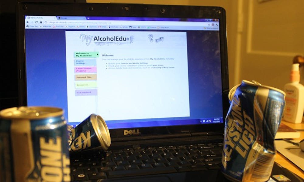 AlcoholEdu affects students' decision making, but only for about one semester.