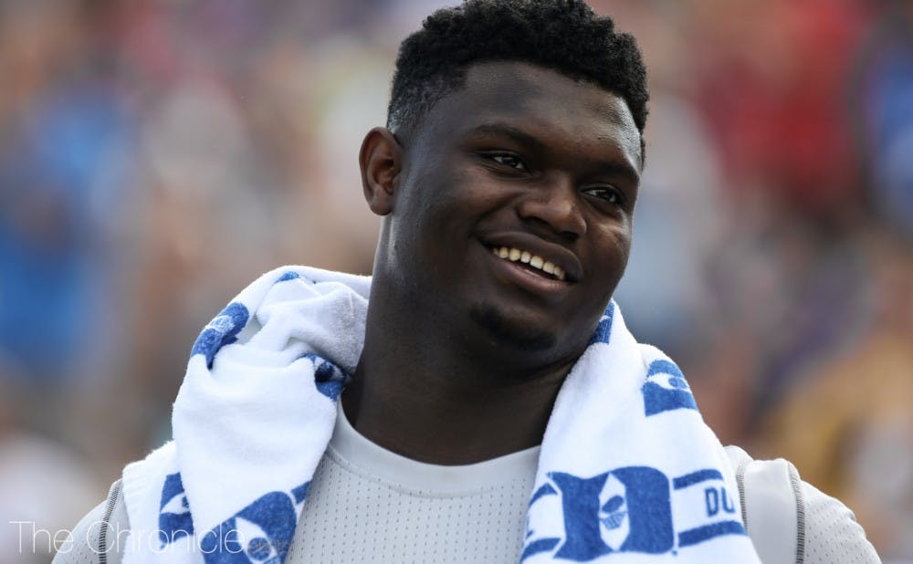 <p>Zion Williamson surprised many with his commitment to Duke last January.</p>