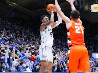 Duke knocked down 14 triples in its Saturday win over Syracuse. 