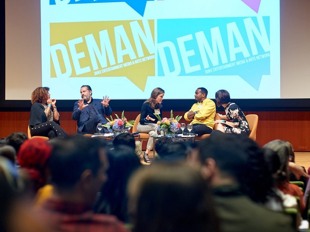 Last year's keynote conversation at DEMAN Weekend. This year's conversation features alumni working in creative fields from ABC's “black-ish,” CNN, Entertainment Weekly and more.