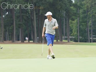 Rookie Chandler Eaton has established himself as one of the Blue Devils’ best putters already and posted two top-five finishes last fall.