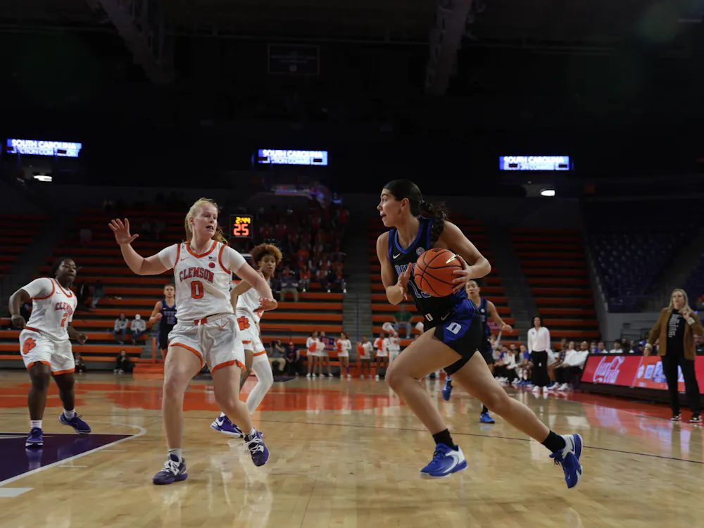 Duke women’s basketball stifled against Clemson, drops ACC opener for second-consecutive loss Duke women’s basketball stifled against Clemson, drops ACC opener for second-consecutive loss