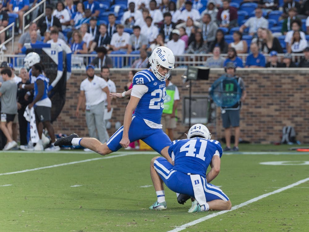 It was a big night for kicker Todd Pelino, who set his career long with a 53-yard boot. 