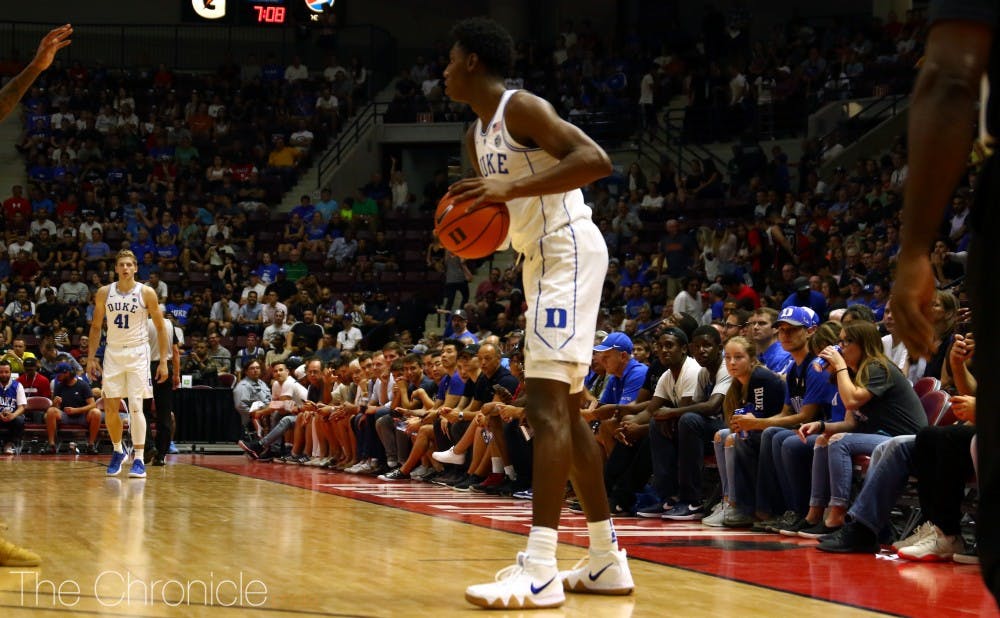 <p>Freshman R.J. Barrett can make an even bigger impact on the game if he looks for his teammates more.</p>