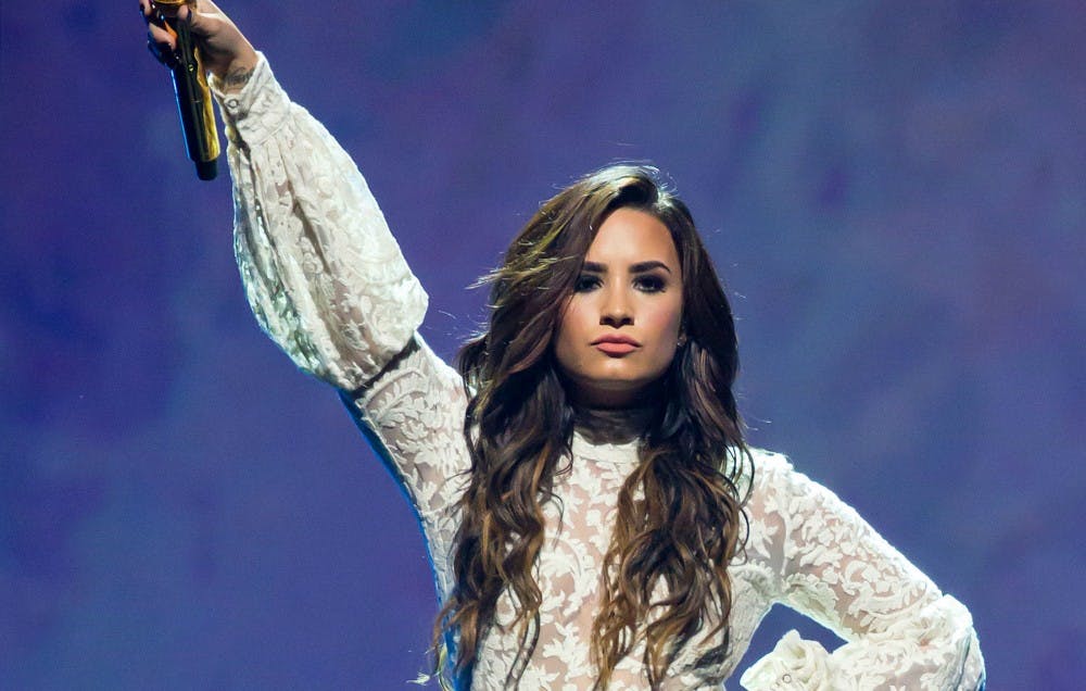 Demi Lovato, pictured on tour last year, released her sixth album "Tell Me You Love Me" Friday.