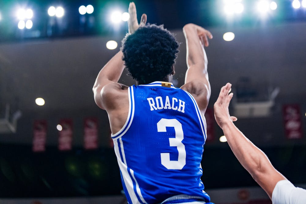 Jeremy Roach and the Blue Devils pulled out a hard-fought win Thursday against Oregon State.