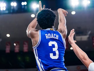 Jeremy Roach and the Blue Devils pulled out a hard-fought win Thursday against Oregon State.