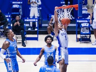 Freshman Jalen Johnson has been one of Duke's most exciting players all year, but he's also had his fair share of subpar performances.