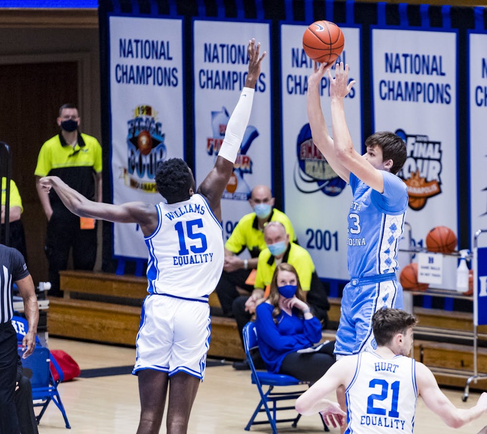 Mark Williams' presence inside will be essential if Duke hopes to snag a win in Chapel Hill.