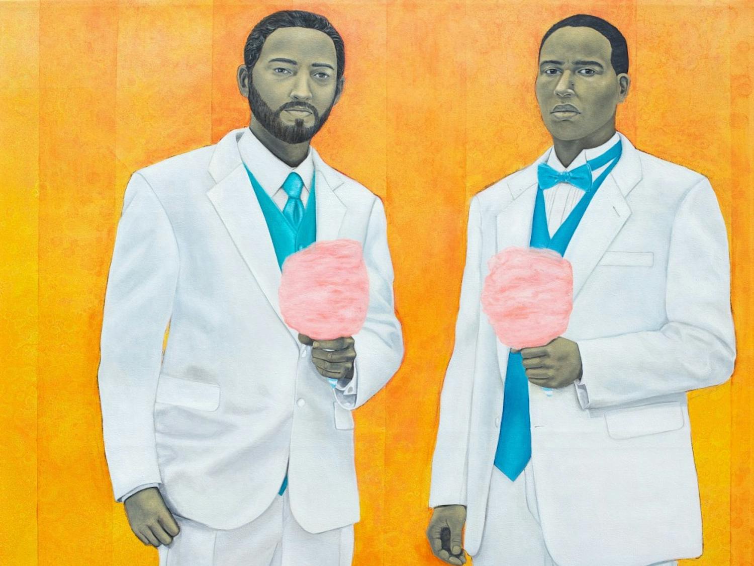 The piece&nbsp;"High Yella Masterpiece: We Ain't No Cotton Pickin' Negroes" by Amy Sherald is&nbsp;featured in the&nbsp;“Southern Accent” exhibition,&nbsp;one of the largest exhibits the Nasher has ever created.