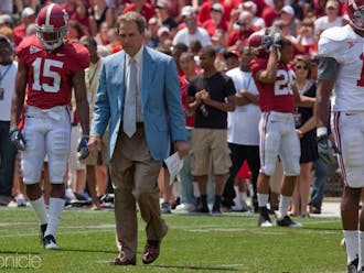 Nick Saban’s Alabama squad snuck into this year’s College Football Playoff as the No. 4 seed despite not playing in its conference championship game.