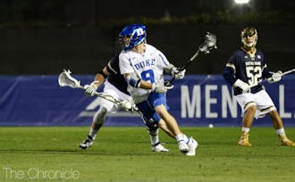 Sean Lowrie added a hat trick for Duke Saturday.