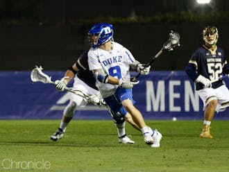 Sean Lowrie added a hat trick for Duke Saturday.