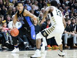 Freshman Frank Jackson had his best game on the road Saturday with nine points, four rebounds, four assists and no turnovers.&nbsp;