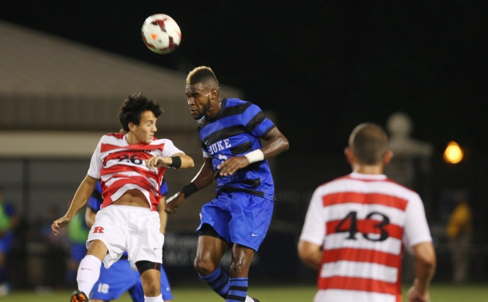 Sebastian Ibeagha and his fellow senior teammates have not lost to Wake Forest yet in their Duke careers.