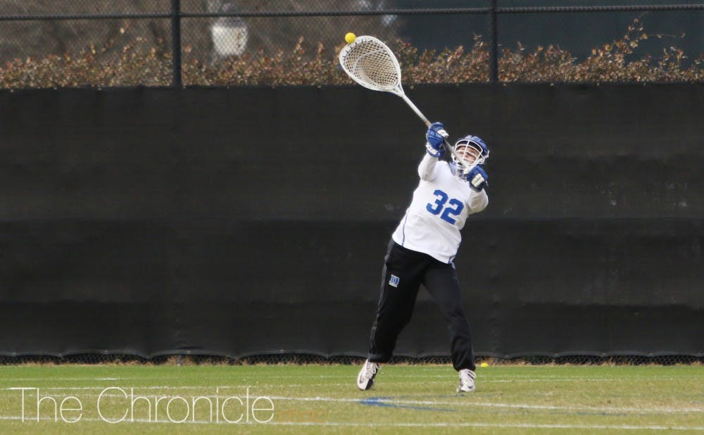 <p>Sophomore Jamie Lockwood has tied a career-high with nine saves in her two most recent starts.</p>