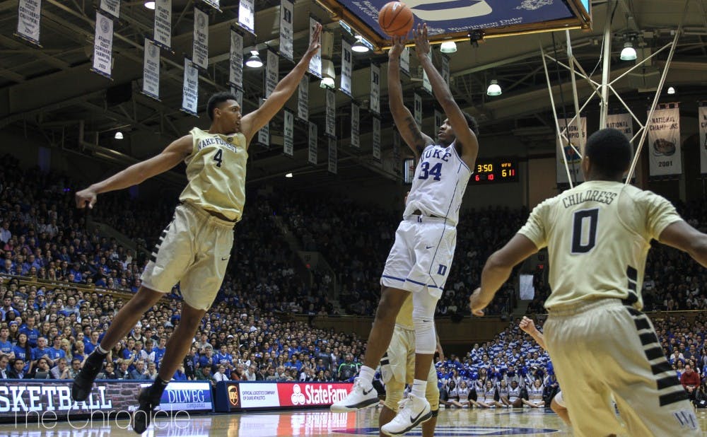 Carter will need to step up in the paint for Duke. 