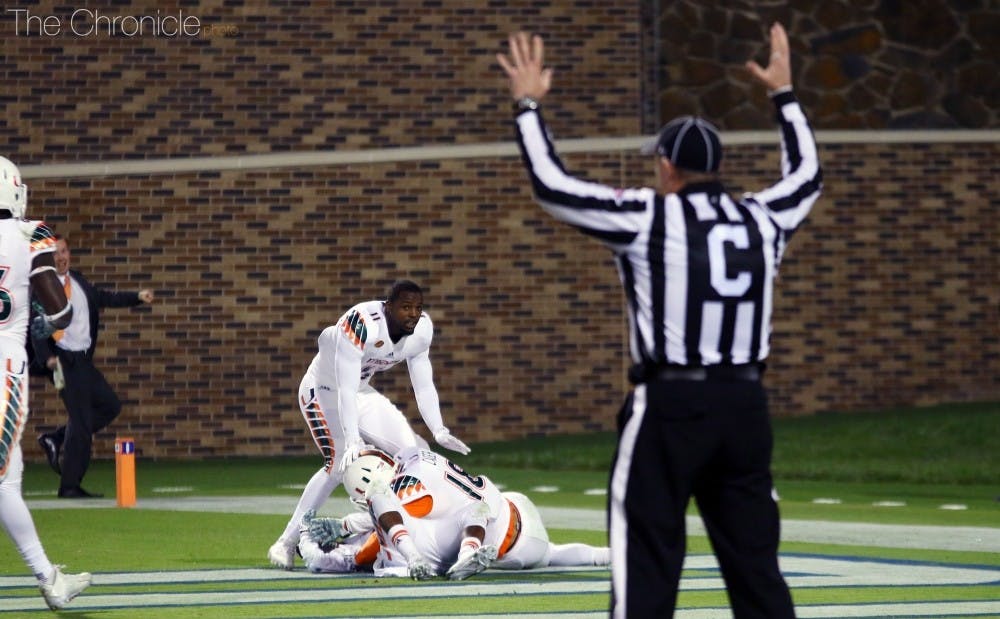 <p>The ACC's changes to instant replay come after last October's controversial&nbsp;eight-lateral kickoff return by Miami on the final play of its Halloween game at Duke.</p>