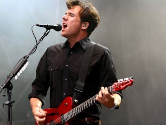 Both Third Eye Blind and Jimmy Eat World, pictured in concert in 2014, released albums in October.