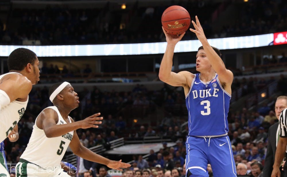 Although the Blue Devils have struggled as a No. 2 seed historically, Allen and Duke have owned potential Sweet 16 opponent Michigan State in recent years. 