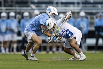Freshman faceoff specialist Jake Naso has been a surprise star for the Blue Devils this season.