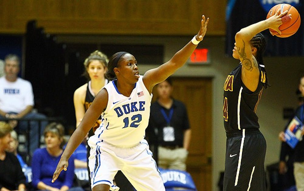Junior point guard Chelsea Gray leads the Blue Devils with the best assist-to-turnover ratio in the nation.