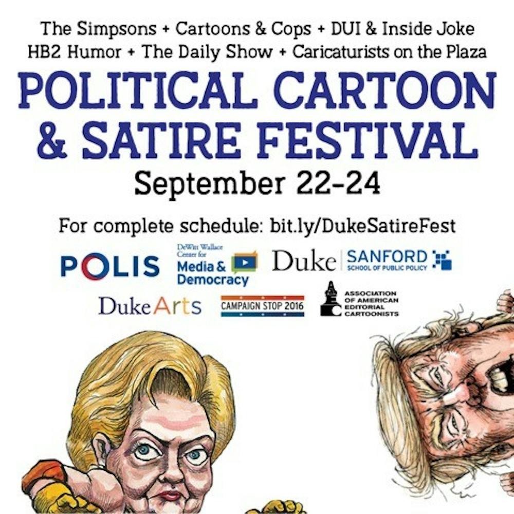 <p>Duke University and the Association of American Editorial Cartoonists will host the Political Cartoon and Satire Fest.</p>