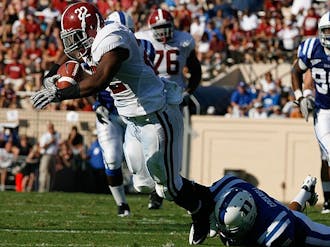 Duke’s defense was constantly beaten down by Alabama’s offense, which gained 626 total yards in the game.