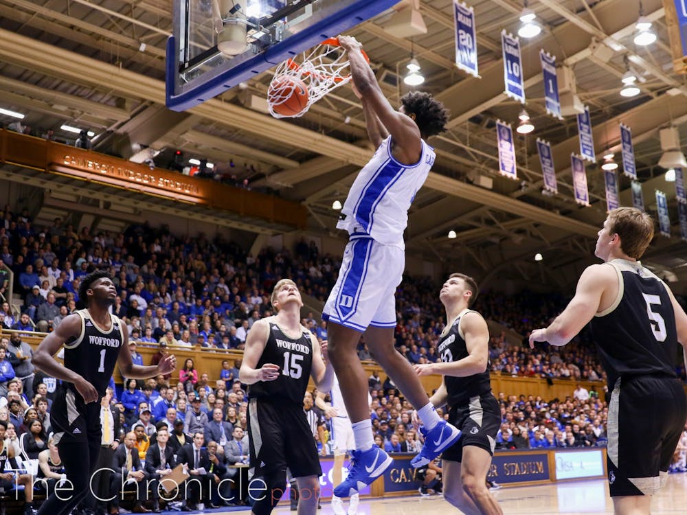 <p>The Blue Devils will look to extend their winning streak to five Saturday.</p>