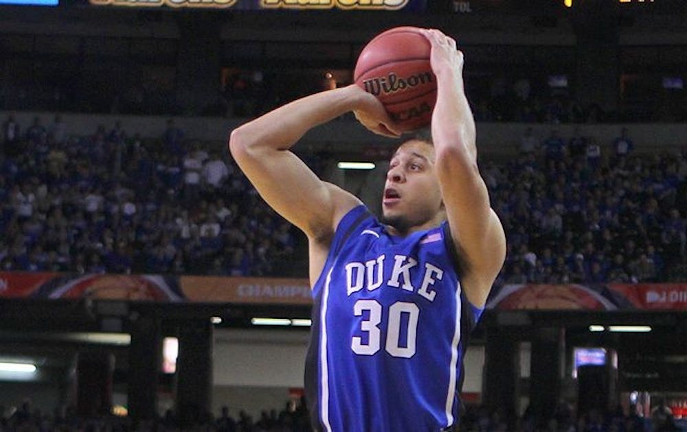 <p>Seth Curry used his breakout 2016-17 season as a springboard to star in a commercial with his more famous brother.</p>