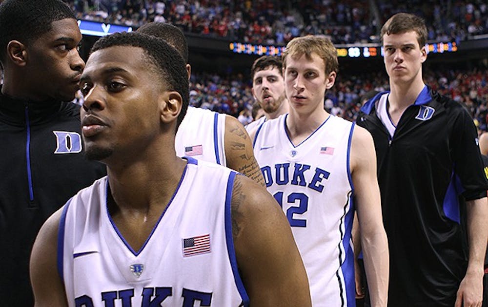 Duke fell 83-74 to Maryland in the quarterfinals of the ACC tournament.