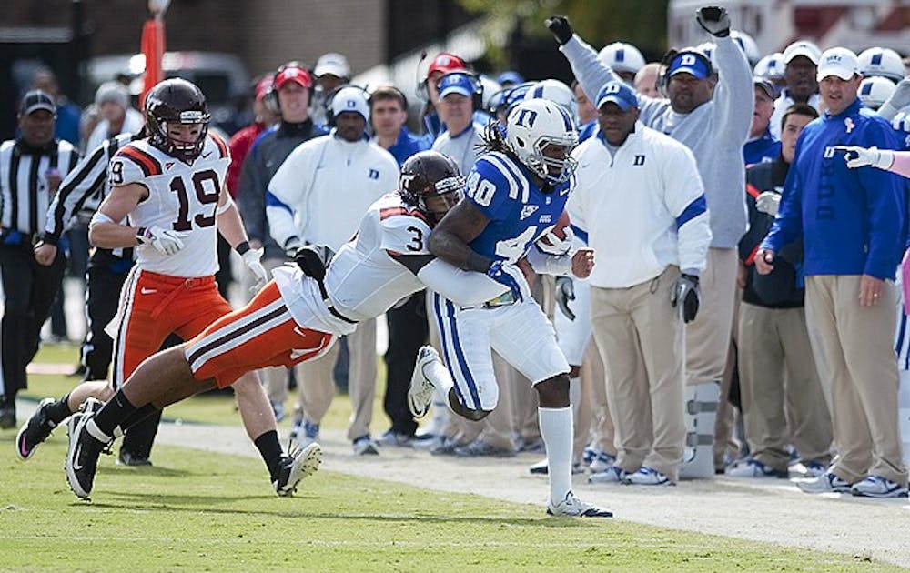 After leading Duke’s defense last year, Matt Daniels went undrafted but signed with the St. Louis Rams.