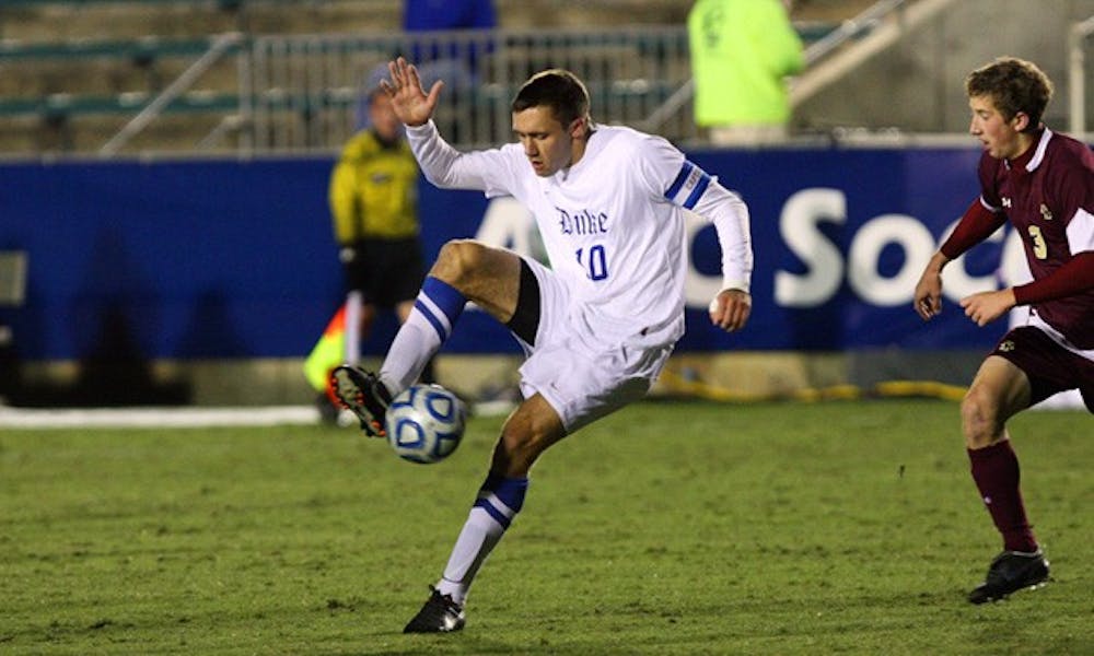 Andrew Wenger and the Blue Devils will take on Georgia State in the first round of the NCAA tournament Thursday at home.