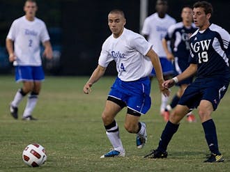 Sophomore Ryan Finley continued his hot streak yesterday by scoring the Blue Devils’ lone goal.
