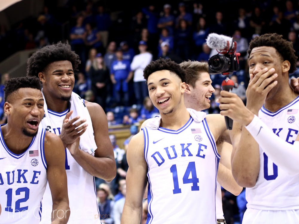 Duke's home win against North Carolina March 7 proved to be its final game of the season.