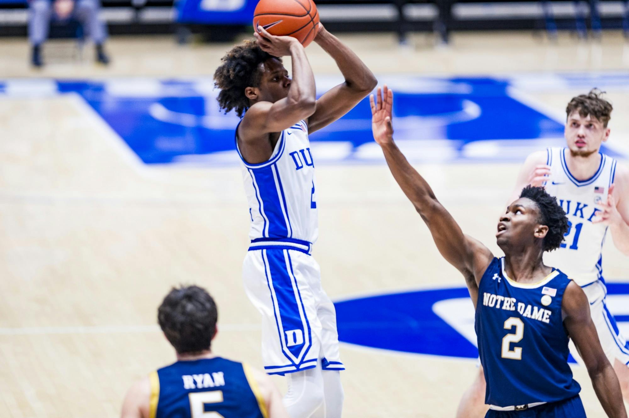 Duke men's basketball 202021 player review DJ Steward The Chronicle