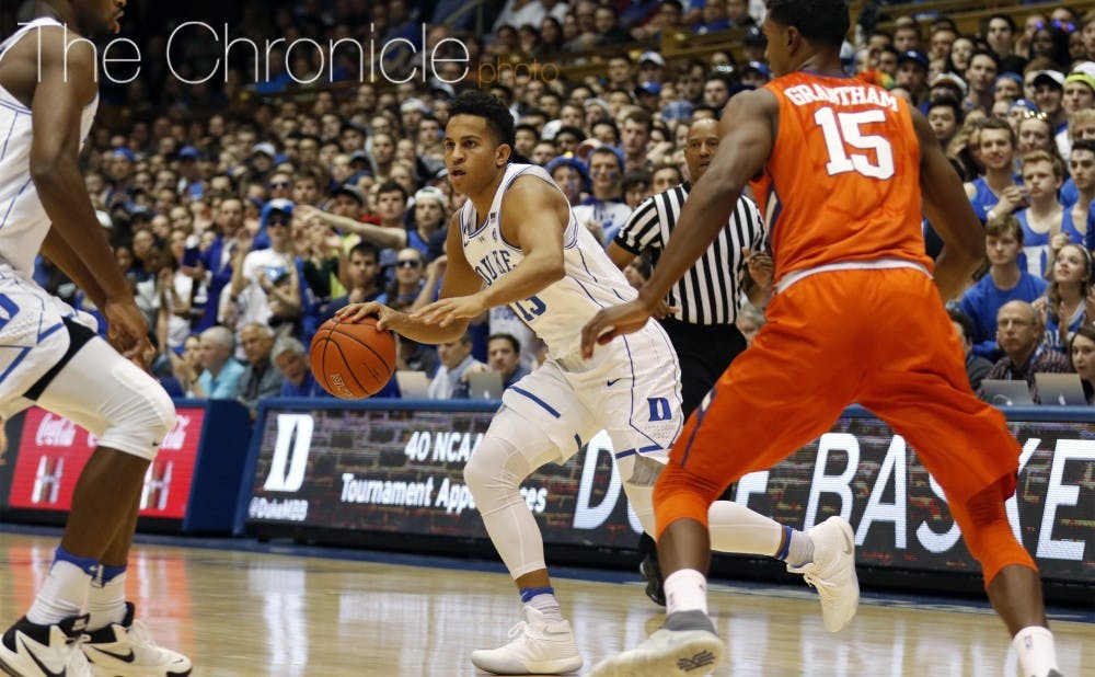 <p>Hot shooting and quick dribble drives into the holes of Syracuse's zone from Frank Jackson could be what the Blue Devils need to attack the Orange's defense.</p>