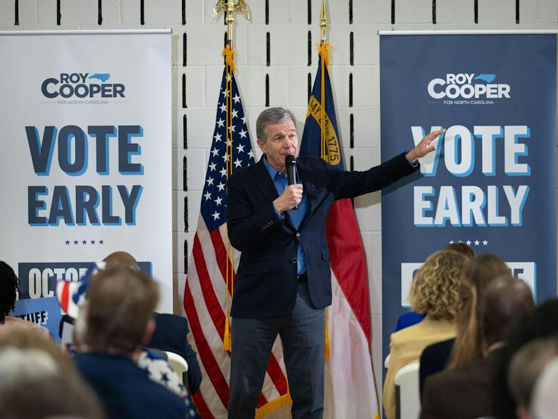 Cooper pushes supporters to turn out, emphasizes affordability agenda in Raleigh rally