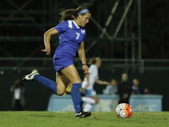 Freshman Taylor Racioppi will attempt to get back on track when the Blue Devils welcome Pittsburgh and No. 15 Notre Dame to Koskinen Stadium beginning Thursday.