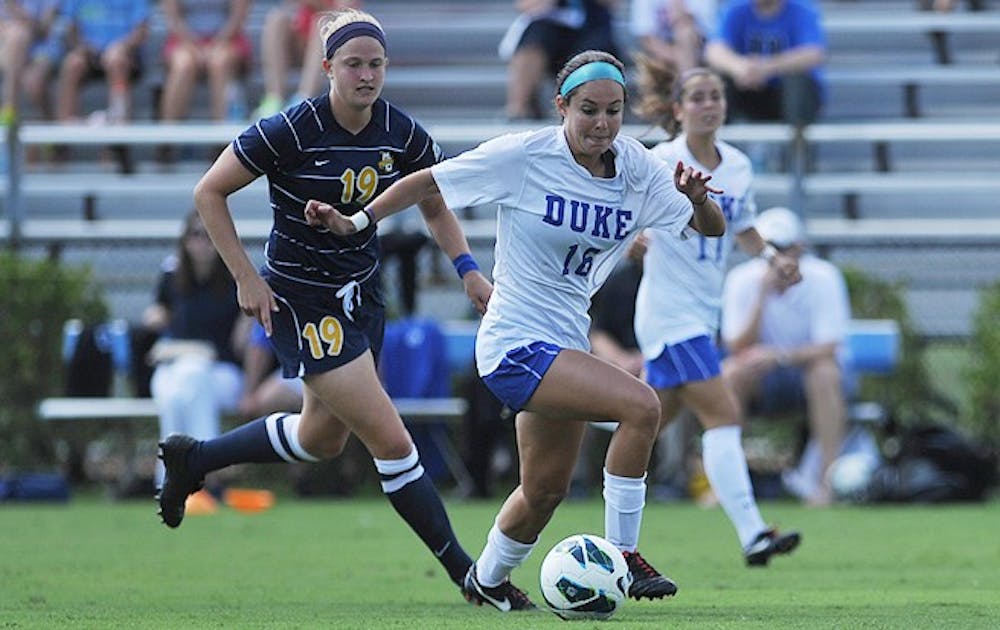 After Miami sent the game to overtime, Laura Weinberg sealed the game for the Blue Devils.