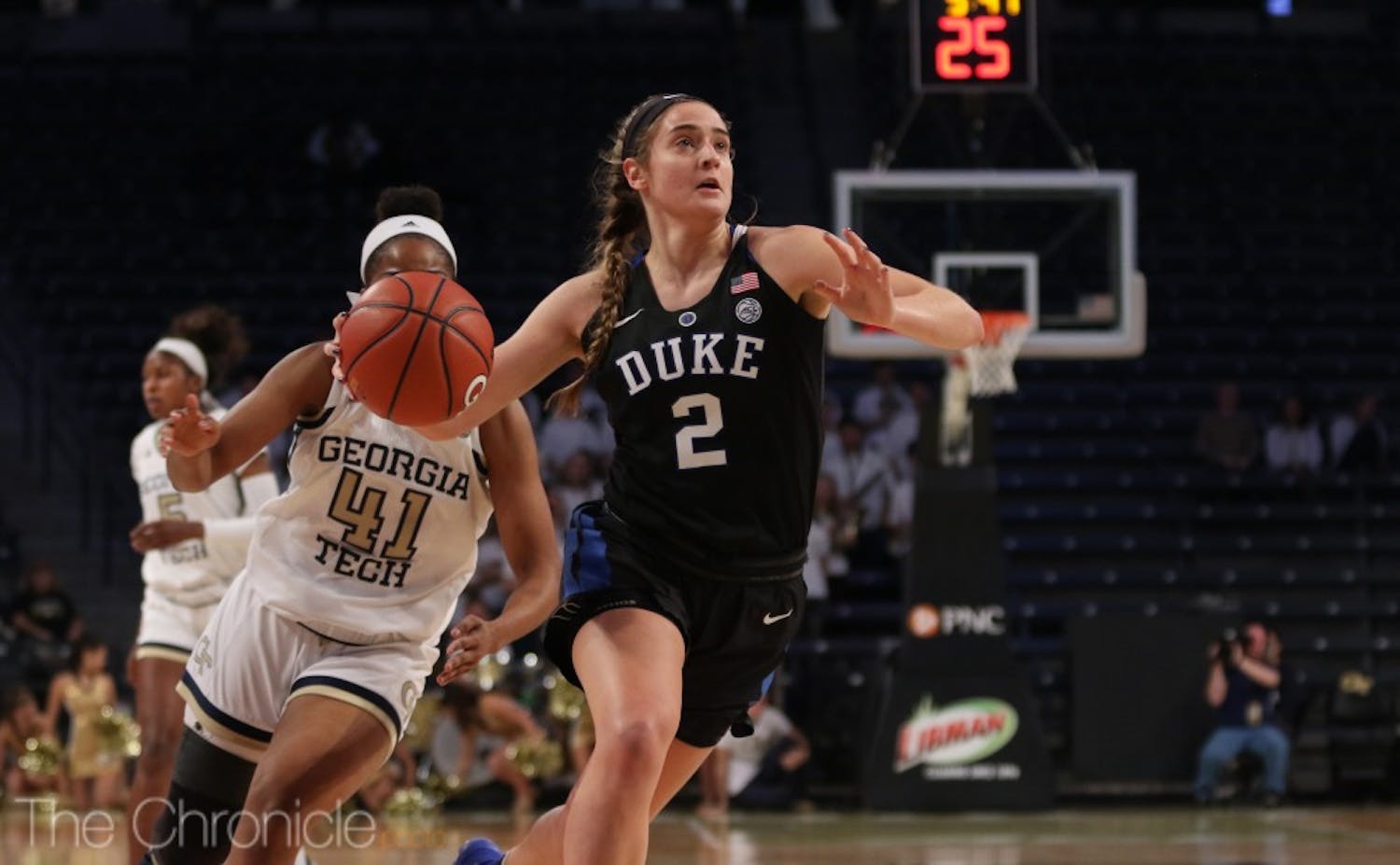 Despite Haley Gorecki's late-game heroics, Duke could not build back enough momentum to earn a win.